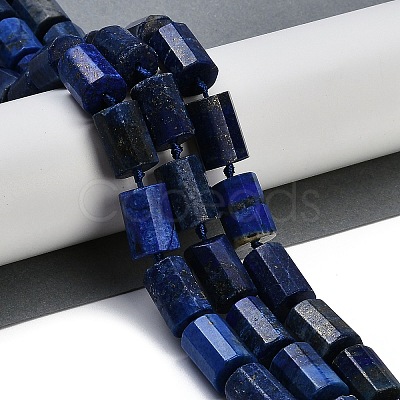 Natural Lapis Lazuli Dyed Beads Strands G-G162-D15-02-1