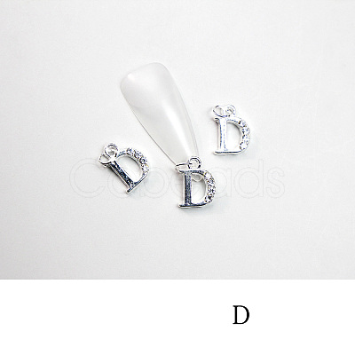 Alloy Rhinestone Cabochons MRMJ-T056-93P-D-1