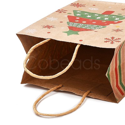 Christmas Theme Rectangle Paper Bags CARB-F011-01B-1