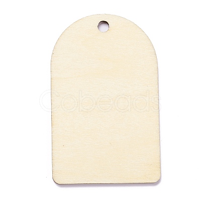Ramadan Theme Wood Pendants WOOD-C011-06D-1