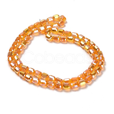 Electroplate Glass Beads X1-EGLA-D030-19D-1
