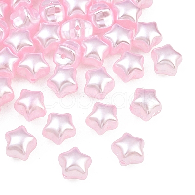 Imitation Pearl Acrylic Beads AC-CBAAA05-15A-1