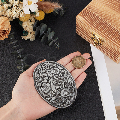 1Pc Zinc Alloy Buckles AJEW-GF0012-89AS-1