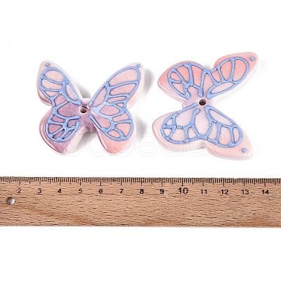 Handmade Porcelain Beads PORC-Q008-02B-1