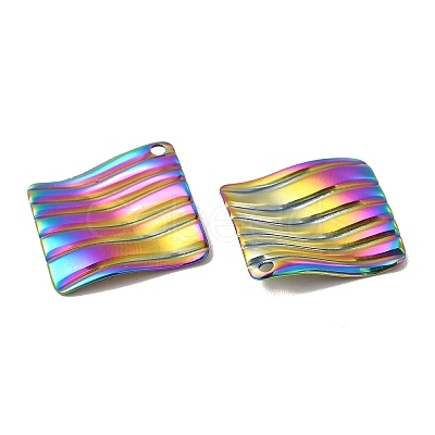 Ion Plating(IP) 304 Stainless Steel Pendants STAS-A070-03MC-1