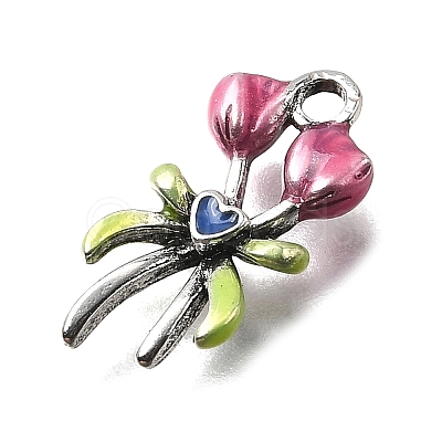Alloy Enamel Pendants ENAM-P260-03C-AS-1
