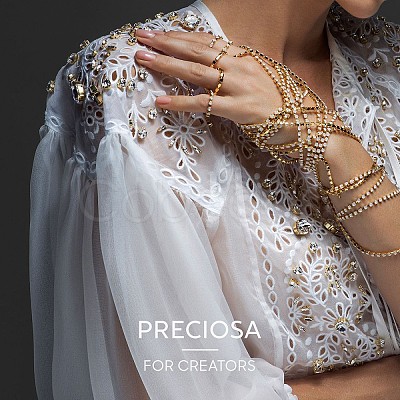Preciosa® MAXIMA Crystal Round Stones X-PRC-RBSS39-00030-281-1