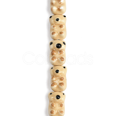 Handmade Porcelain Beads Strands PORC-P029-01-1