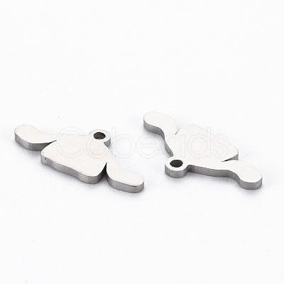 201 Stainless Steel Pendants STAS-Q240-074P-1