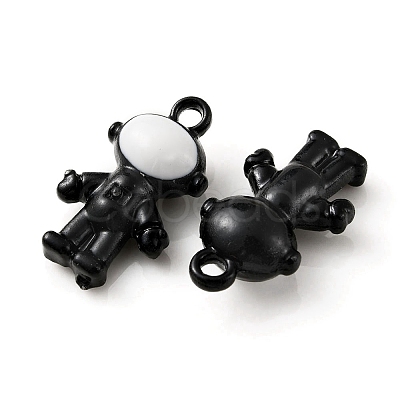 Baking Paint Alloy Pendants FIND-YW0002-12A-1