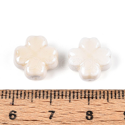 Handmade Porcelain Beads PORC-Z001-01K-01-1