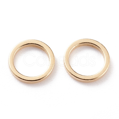 Brass Linking Rings KK-Y003-03C-G-1