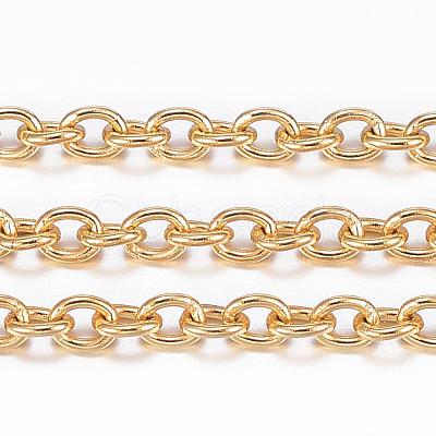 Ion Plating(IP) 304 Stainless Steel Cable Chains CHS-H009-27G-1