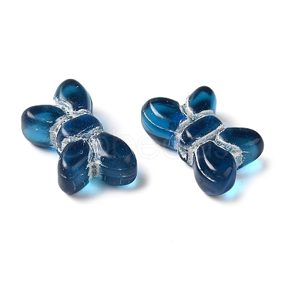Transparent Lampwork Beads LAMP-P065-02A-1