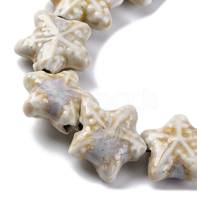 Ocean Series Handmade Porcelain Beads X-PORC-R002-05-1