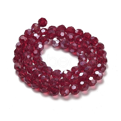 Transparent Glass Beads EGLA-A035-T8mm-B02-1
