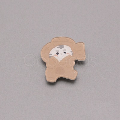 Tiger Chinese Zodiac Brooch Pin JEWB-TAC0008-02-1