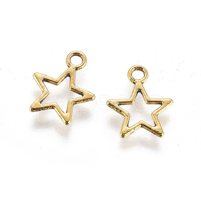 Tibetan Style Alloy Charms GLF10651Y-NF-1