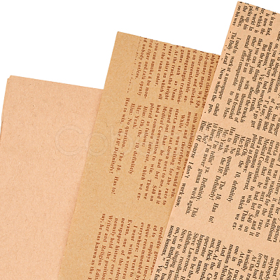 20Pcs 3 Styles Kraft Paper Gift Wrapping Paper DIY-SP0005-20-1