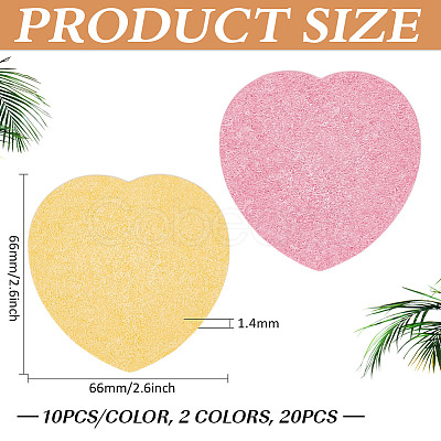 20Pcs 2 Colors Foam Texture Painting Paper DIY-BC00016-31B-1