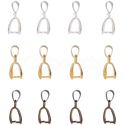 Brass Pinch Bails KK-PH0036-29-1