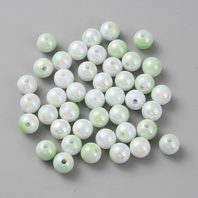 Opaque Acrylic Beads SACR-CJC0008-02H-1