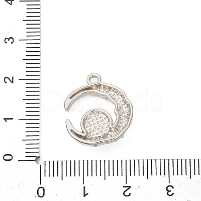 Alloy & Resin & Rhinestone Pendants RE-CBA6A90-05P-1