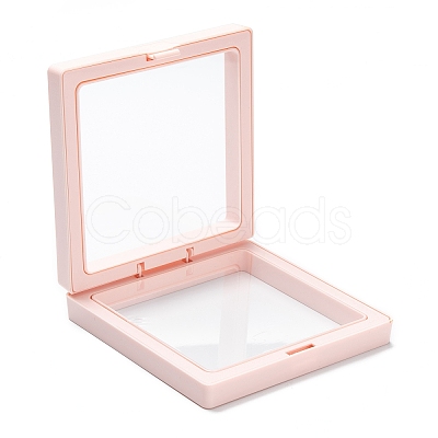 Square Transparent PE Thin Film Suspension Jewelry Display Box X1-CON-D009-01A-04-1