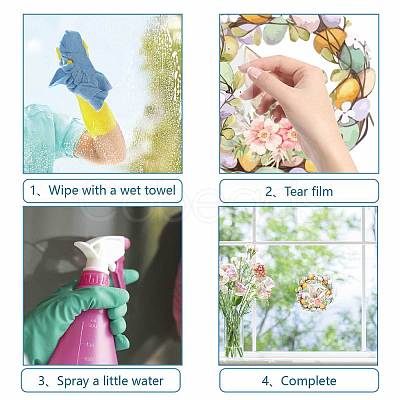 PVC Window Static Sticker DIY-WH0235-112-1