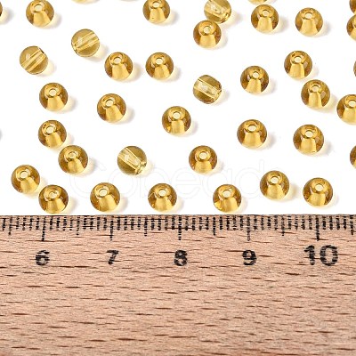 FGB Transparent Glass Seed Beads SEED-N013-01A-08-1