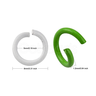Iron Open Jump Rings X-IFIN-F149-F-1