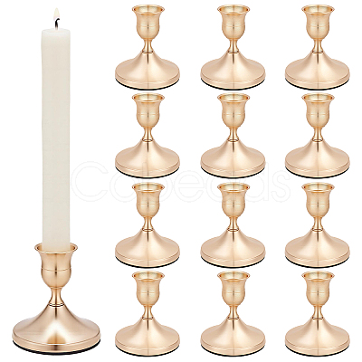 Iron & Aluminium Alloy Candle Holders DJEW-WH0077-09-1