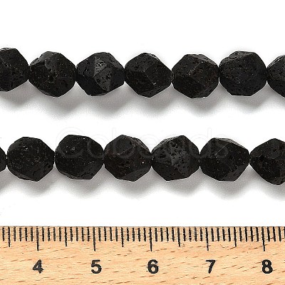 Natural Lava Rock Beads Strands G-G175-B15-01-1