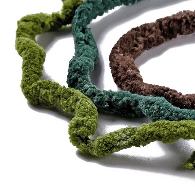 Bulky Soft Polyester Crocheting Knitting Yarn for Scarf OCOR-G009-03Q-1