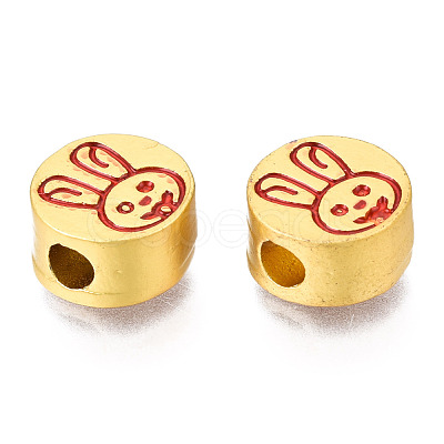 Alloy Enamel Beads KK-N238-055B-1