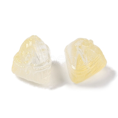 Baking Paint Glass Beads GLAA-S202-15E-1