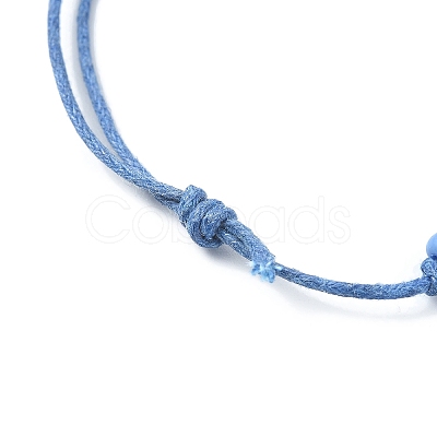 Glass Seed Braided Bead Braclet BJEW-JB09781-1