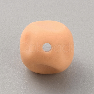 Cube Food Grade Eco-Friendly Silicone Beads SIL-TAC0003-11F-1