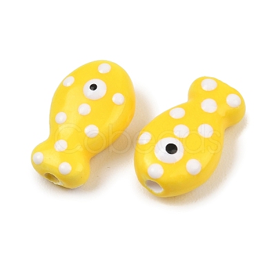 Handmade Porcelain Beads PORC-B009-03J-1