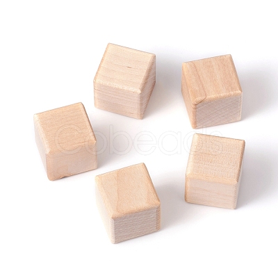 Natural Wood Beads WOOD-E010-03-1