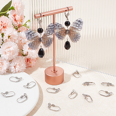 50Pcs 304 Stainless Steel Leverback Earring Findings DIY-BBC0001-59-1
