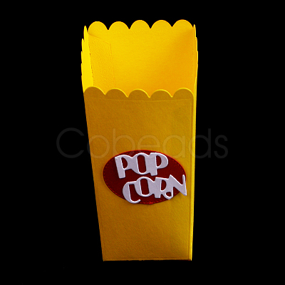 Pop Corn Box Frame Carbon Steel Cutting Dies Stencils LS-DIY-F036-30-1