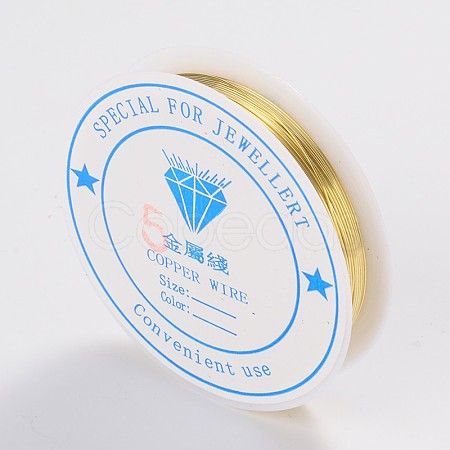 Round Copper Jewelry Wire CW0.5mm007-1