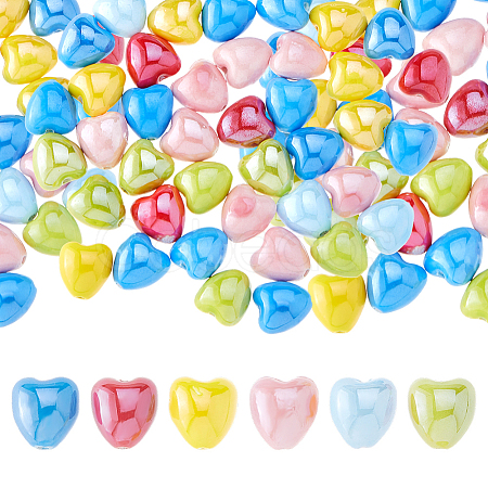 50Pcs Handmade Porcelain Beads PORC-DC0001-05-1