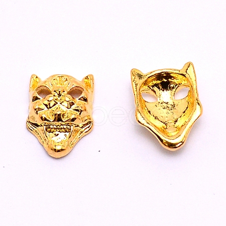 Alloy Cabochons MRMJ-WH0071-18-G-1