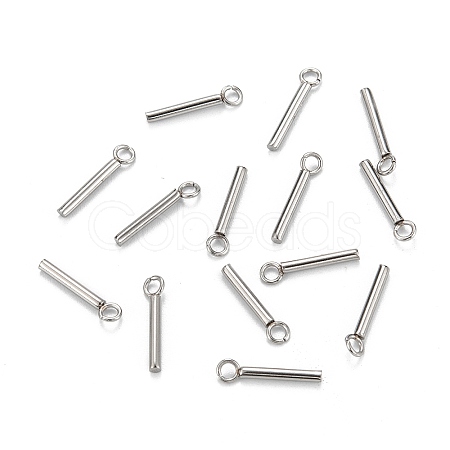 Tarnish Resistant 304 Stainless Steel Pendants STAS-Z034-20-20D-P-1