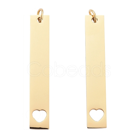 Ion Plating(IP) 304 Stainless Steel Pendants LS-STAS-I311-13G-1