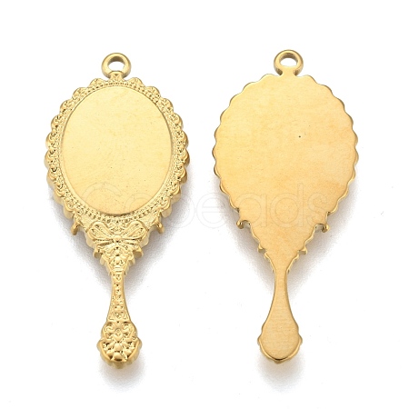 304 Stainless Steel Pendants STAS-F249-29G-1