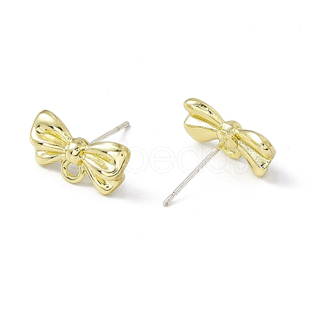 Rack Plating Alloy Stud Earring Findings LS-FIND-I030-13LG-1