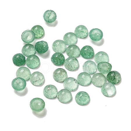 Natural Green Aventurine Cabochons G-Q173-01A-10-1